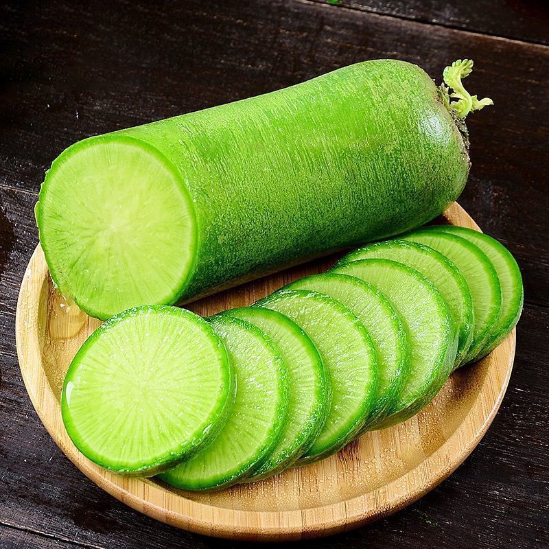 湛航新鲜水果萝卜脆甜沙窝萝卜新鲜蔬菜水果青萝卜生吃