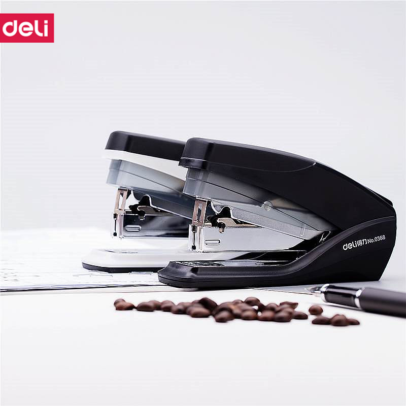 得力(deli) M 0368省力订书机(黑色)