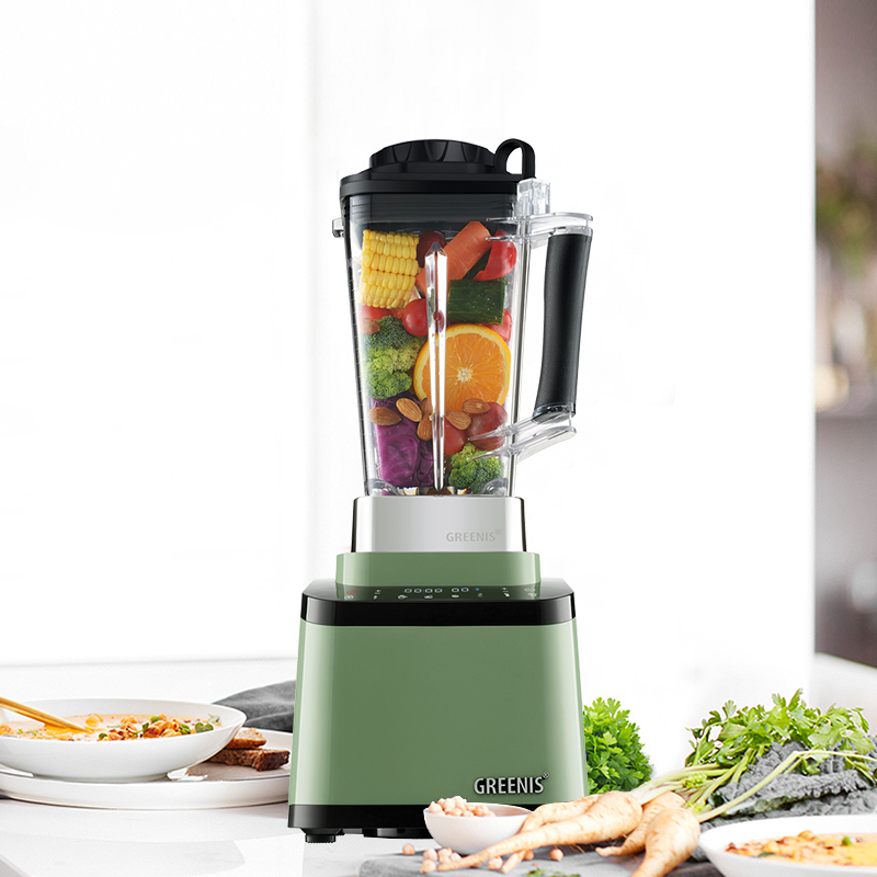 格丽思德国greenis FGR-8800真空破壁机家用全自动新款料理机进口 绿色高清大图