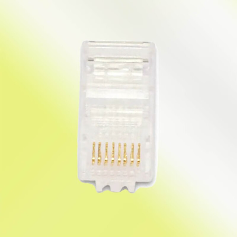 揽盈 LYD6-RJ45-100 六类 水晶头 100.00 个/包 (计价单位:包) 透明