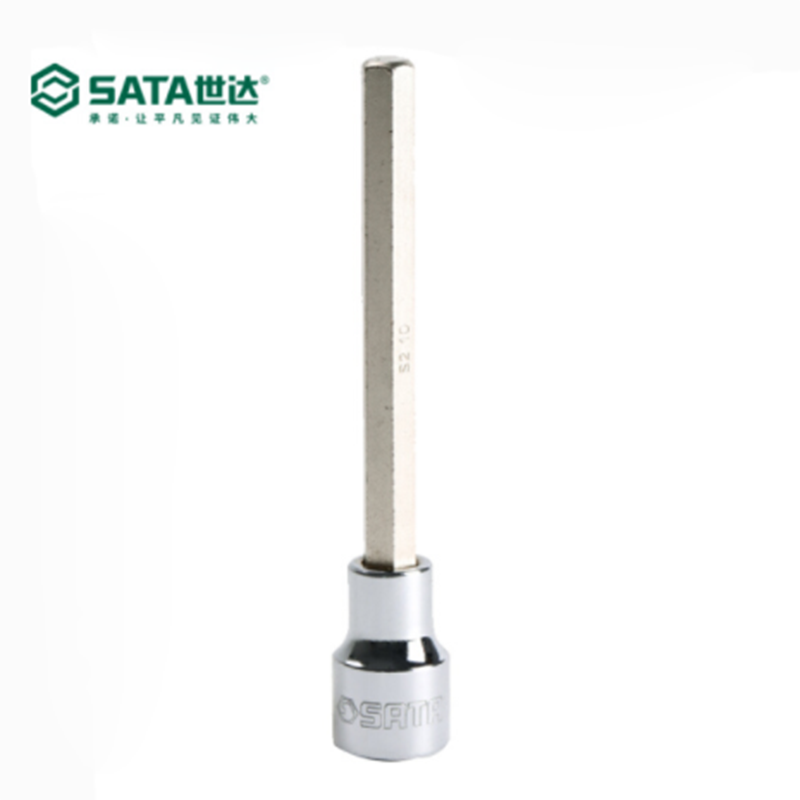 世达(SATA)12.5mm(1/2)系列加长六角旋具套筒 旋具头10mm 24306 1个