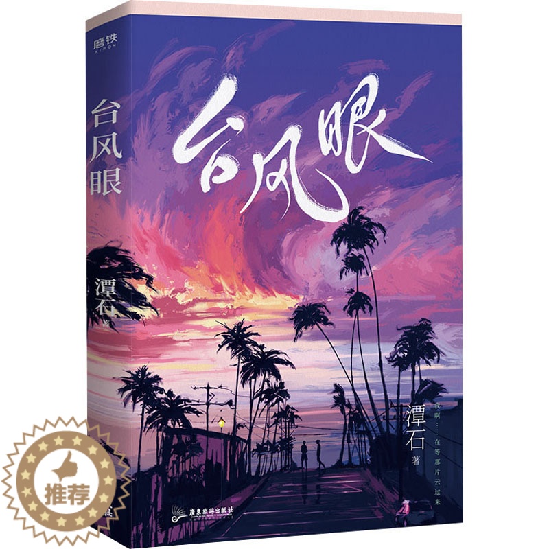 [醉染正版]台风眼 潭石 著 青春小说 文学 广东旅游出版社高清大图