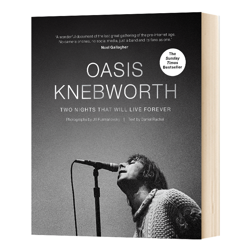 甲壳虫乐队 一夜狂欢电影幕后摄影集 [正版]英文原版 Oasis Knebworth 绿洲乐队和哈德福郡演唱会 令人难忘