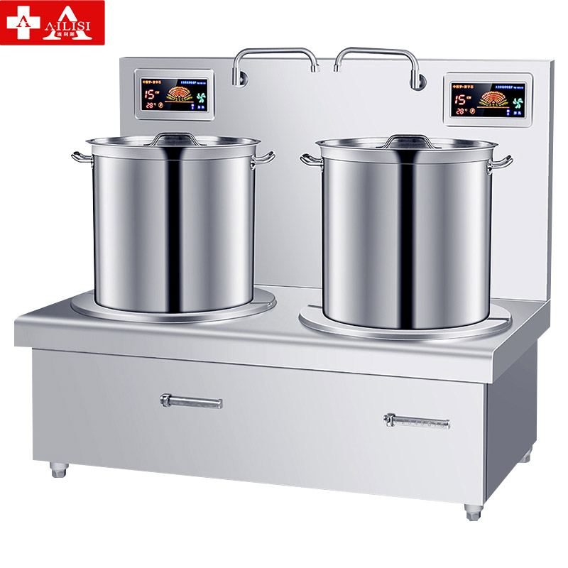 埃利斯(AILISI)大功率商用电炒灶电磁炉电灶台酒店饭店厨房单头双头电炒炉火锅电灶台电炒炉LC-STL12k-02