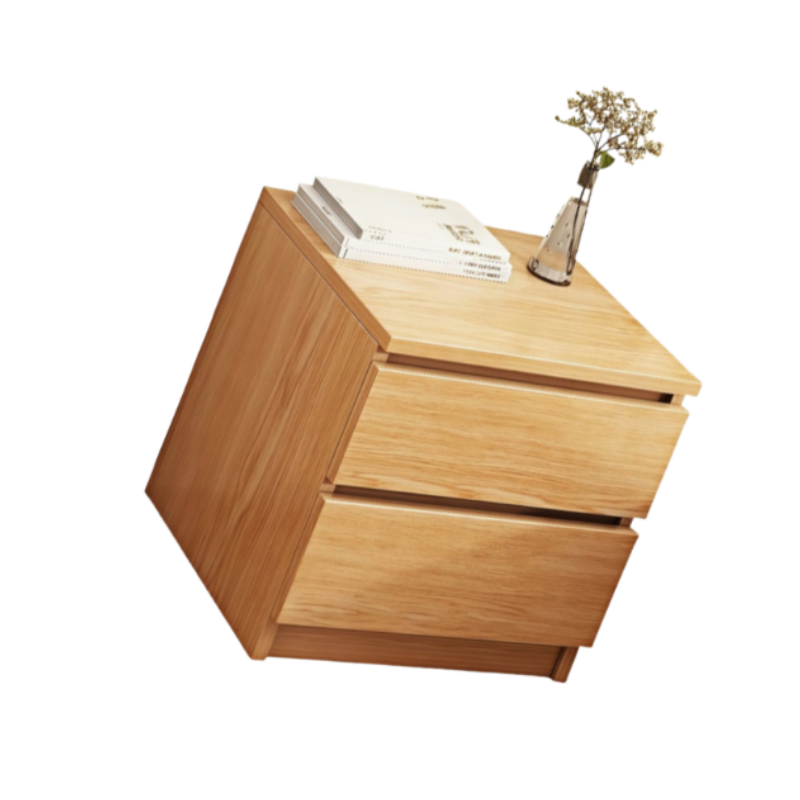 荺炬 床头柜 橡木色32cm个高清大图