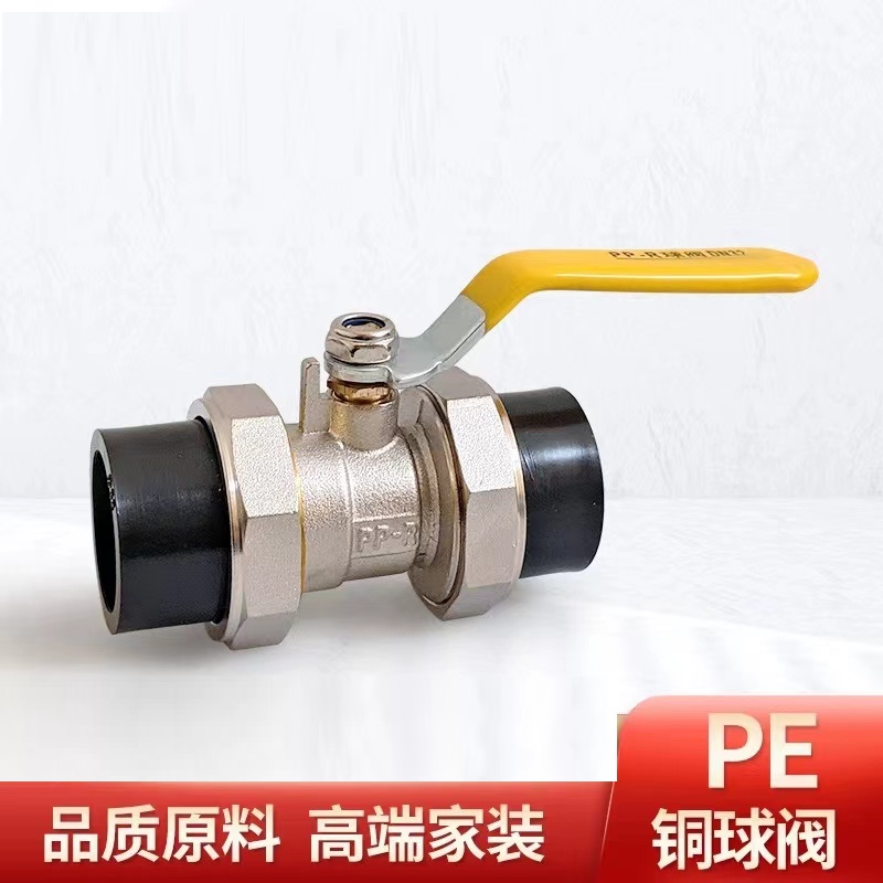 伟鹏双兴 PE双热熔活接球阀 PE25(6分) 个高清大图