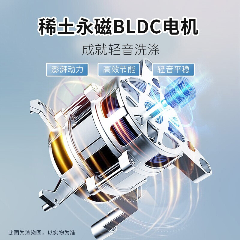 松下(Panasonic)洗衣机全自动10公斤洗烘一体机 BLDC变频电机 95°除菌 泡沫净 XQG100-NGA5V高清大图
