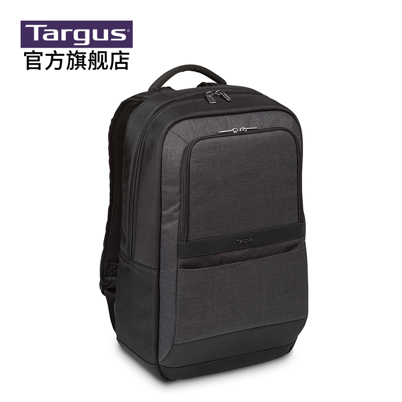 Targus/泰格斯时尚商务男大容量笔记本双肩电脑背包TSB911 黑色