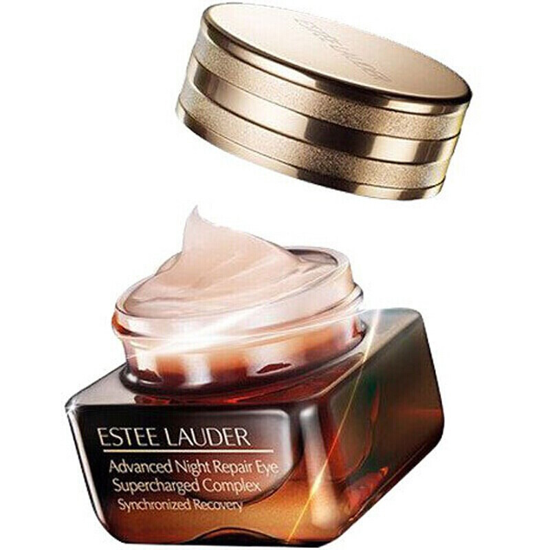 Estee Lauder雅诗兰黛小棕瓶眼霜 新款抗蓝光/特润修护精华眼霜15ml*2 保湿