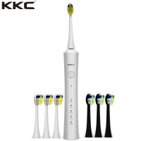 KKC情侣电动牙刷 KQ1-620W 成人家用 声波充电式 全自动软毛美白 白色