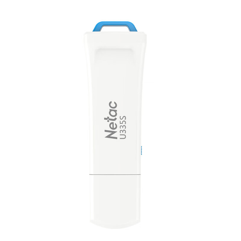 朗科(Netac) U盘 U335S 256G USB3.0 写保护开关 防病毒入侵 防误删 白蓝色高清大图