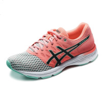 【ASICS旗舰店】 ASICS亚瑟士跑步鞋 稳定支撑透气跑鞋女EXALT 4 T8D5Q-0690