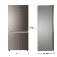 【二手99新】Haier/海尔BCD-501WDGR 501升十字对开四门多门风冷变频电冰箱彩晶干湿分储智能杀菌 样品机