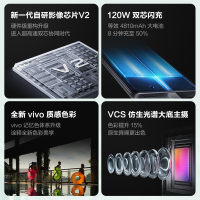 vivo X90s 8GB+256GB 告白 5G全网通新品手机 天玑9200+旗舰芯片5000万蔡司影像120W双芯闪充超视网膜护眼屏 5G智能手机