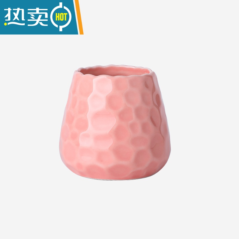 敬平水果叉子不锈钢儿童卡通创意可爱签果插家用吃点心水果小叉子套装 陶瓷罐子(粉色)牙签