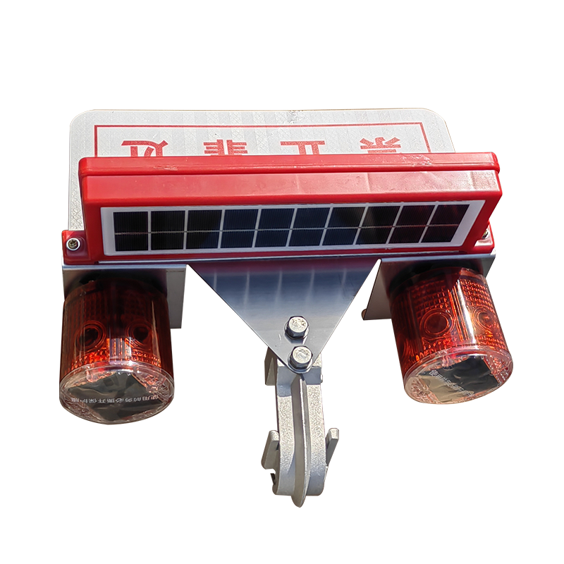 OHUI OHJW3127 2×0.3W LED 双头太阳能警示器(带语音) IP66 DC2.4V 1800K 盏高清大图