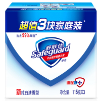 舒肤佳香皂纯白清香型115gX3块装