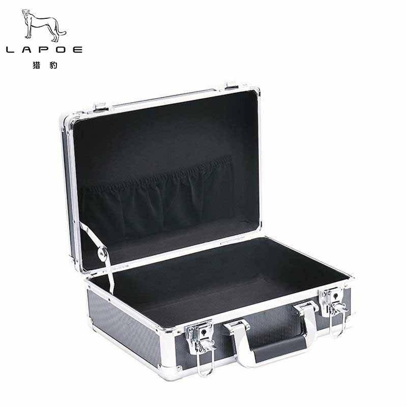 猎豹 铝合金工具箱 挂钩锁设备收纳箱 空箱(42*30*15cm)/个高清大图