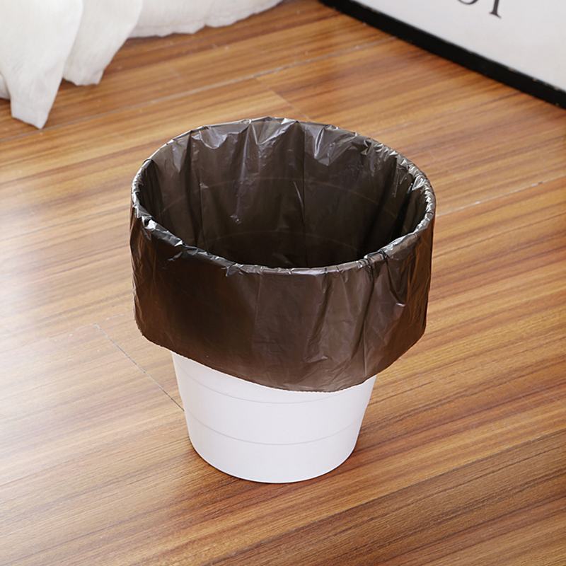 洁成家用加厚垃圾袋45cm*50cm*50只黑色精明之选实全新料无异味高清大图
