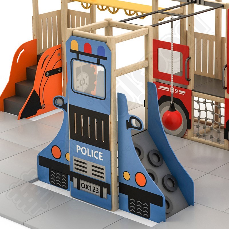 华森葳儿童家具城市大冒险-警车