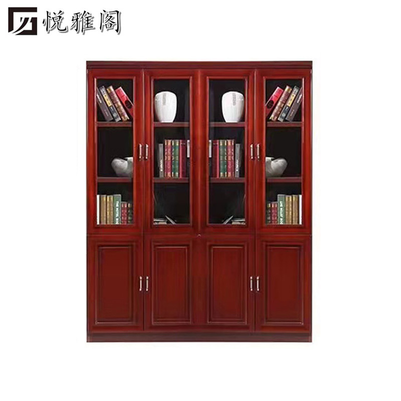 悦雅阁 文件柜木质 两门800*400*2000 /组高清大图