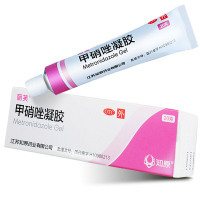 2支]丽芙甲硝唑凝胶20g 送棉签去黑头粉刺祛痘痤疮酒渣鼻乳膏软膏甲硝锉抗菌消炎
