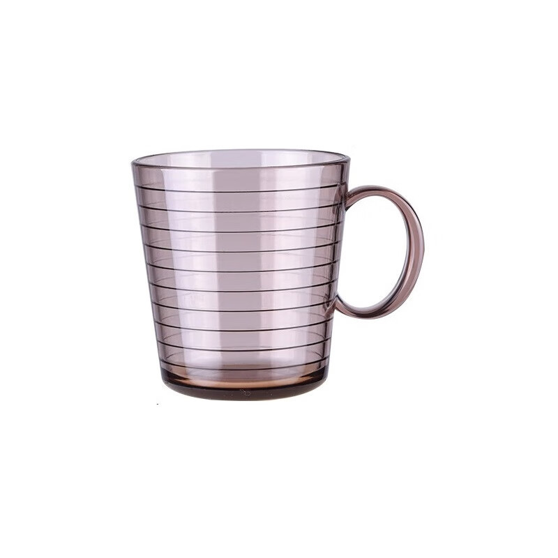 茶花(CHAHUA) 晶钻杯 260ml 咖色 A14002