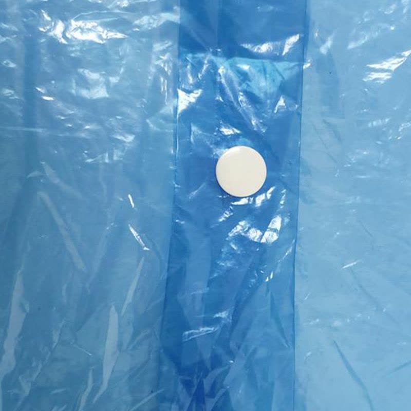 海亚森 TK-5011 一次性PE雨衣 长款均码蓝色 (计价单位:件)图片
