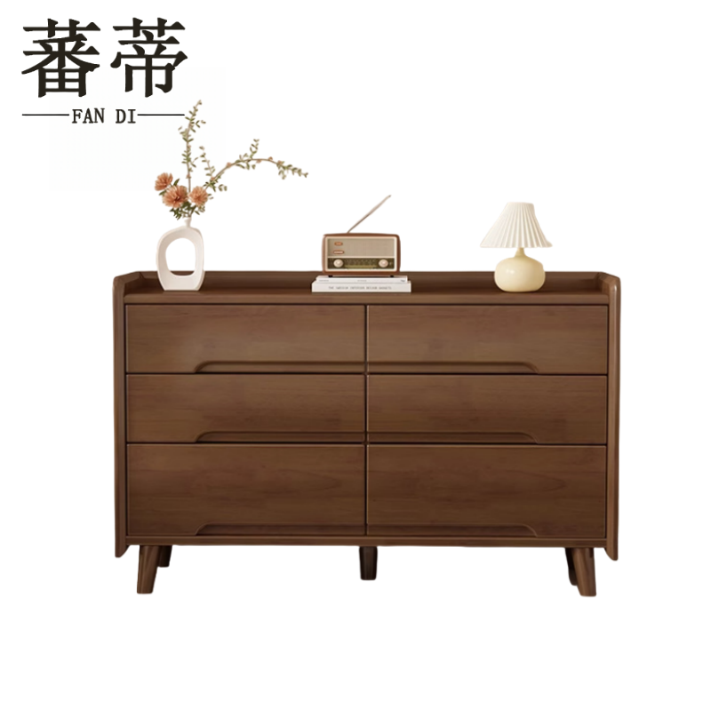 蕃蒂储物柜六斗个高清大图