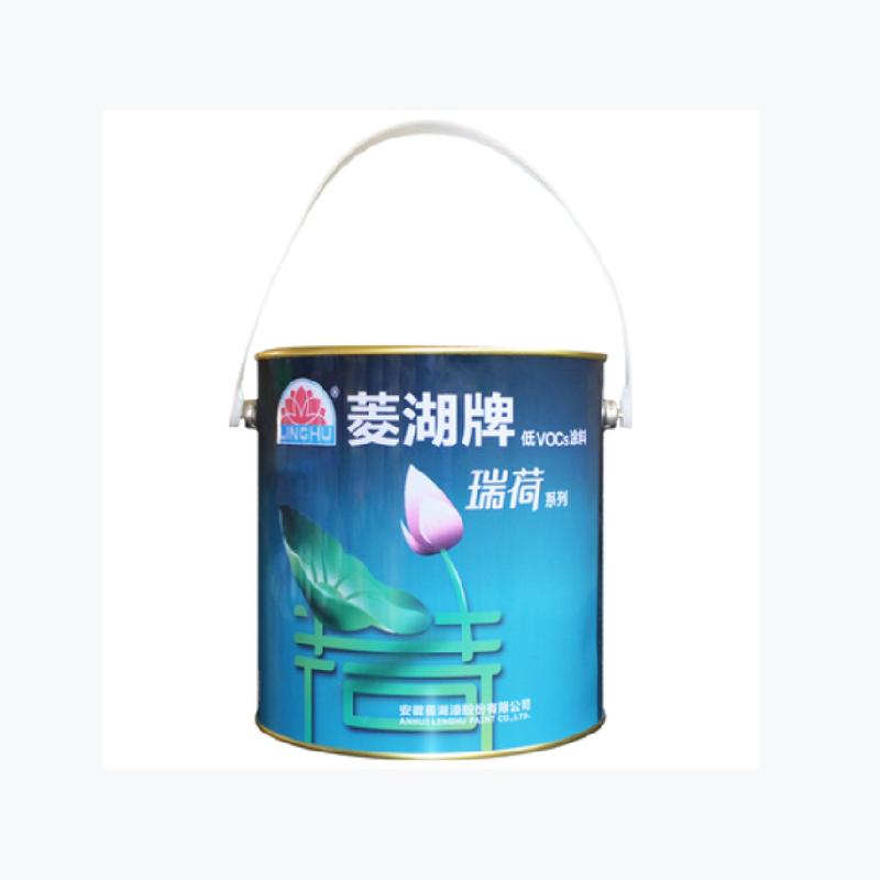 菱湖漆瑞荷醇酸防锈漆调和漆金属漆 中灰漆2KG/桶 6桶/箱