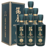 筑春 筑春酒 53度 酱香型 蓝钻商务款 500mlx6瓶