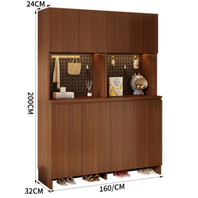烁恒鞋柜收纳柜3门个高清大图