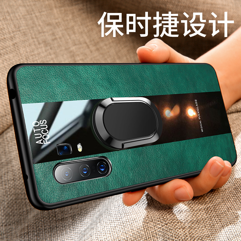[送钢化膜两张]高铭宣 vivox30手机壳x30pro磁吸皮套vivo超薄全包防摔5g硅胶软壳男女款情侣网红抖音同款