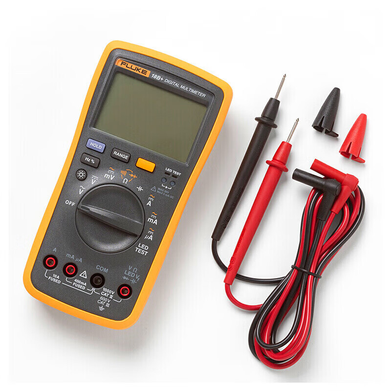 福禄克(FLUKE)18B+万用表可测发光二极管多功能电工万能表