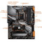 技嘉魔鹰Z590 GAMING X+英特尔I7 11700 CPU 板U套装