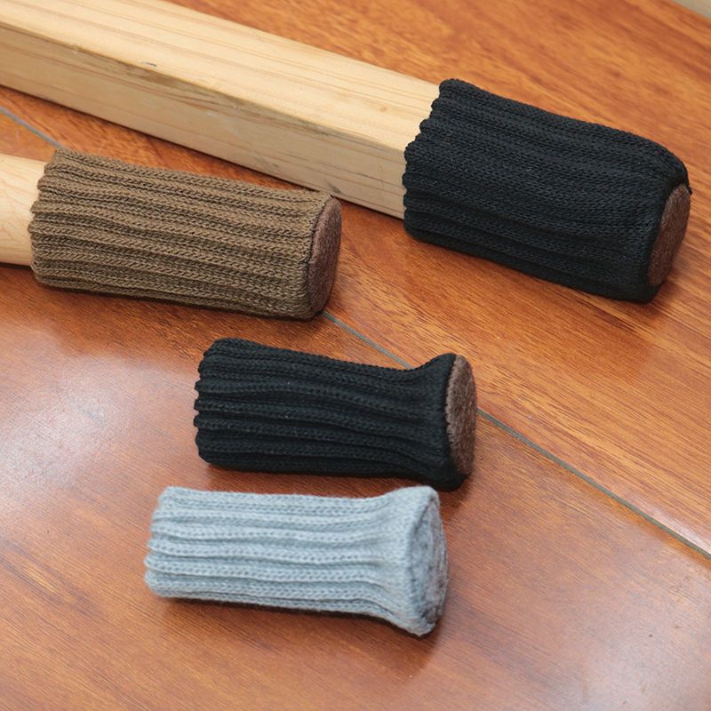 桌椅脚套静音防滑凳子腿保护套桌腿椅子脚垫双层布艺凳脚餐椅腿套抽条