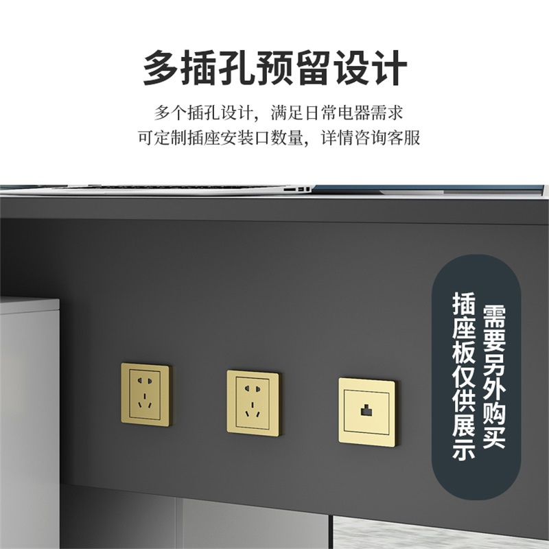 迅众 1200*600*800mm单人位 办公家具简约屏风工作位职员办公桌简约屏风工作位职员桌