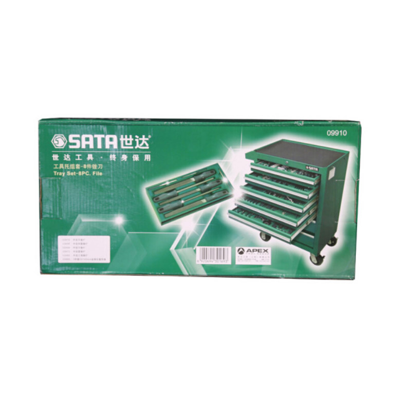 世达(SATA) 8件锉刀工具组套 09910 货期5-10天高清大图