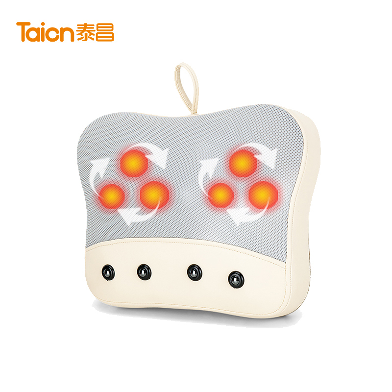 泰昌(Taicn)TC-B532颈椎按摩器颈部多功能腰部全身电动枕头肩部背部脖子家用靠垫