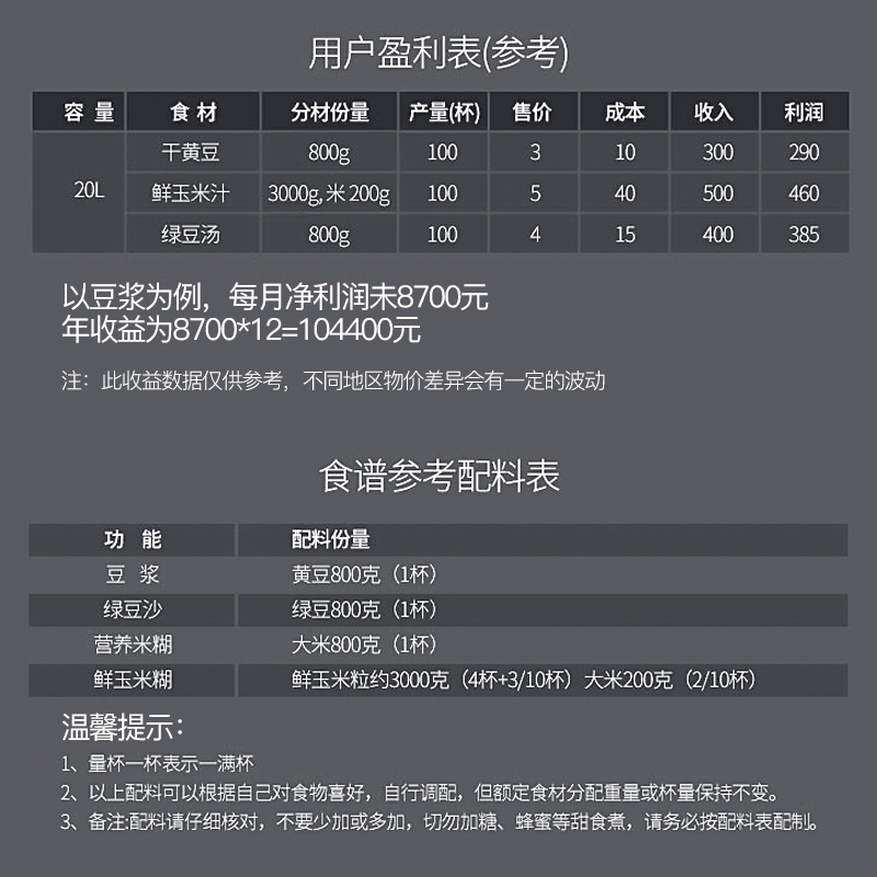 德玛仕 DEMASHI 豆浆机商用 全自动预约定时浆渣分离免过滤无渣磨浆机 大型米浆现磨豆浆机 DMS-20HE