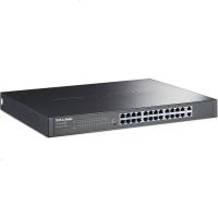 TP-LINK TL-SL1226MP 监控POE网络交换机网线供电24口百兆千兆上联48V电脑办公商用集线分线器