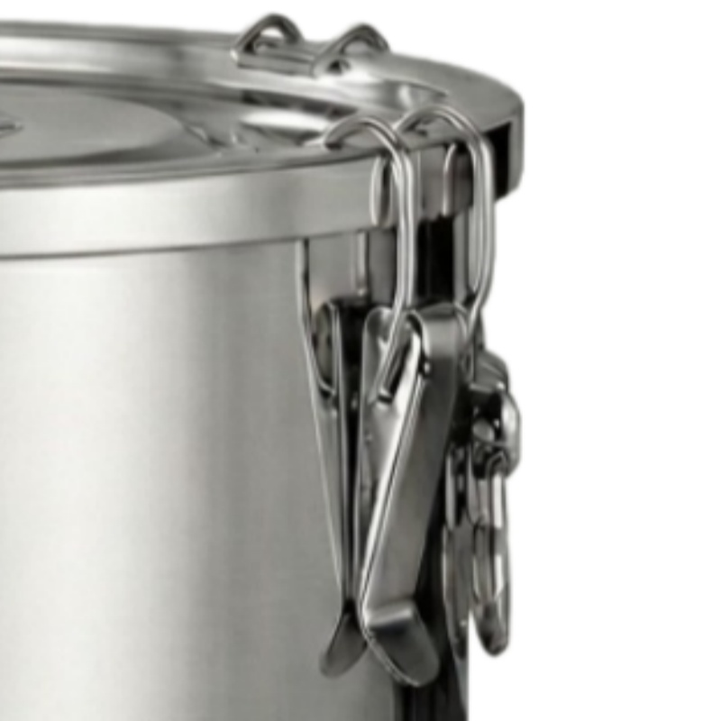 乐琪艺 不锈钢密封桶 20cm 个高清大图