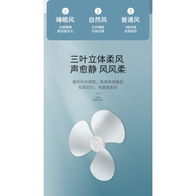 格力(GREE) 壁挂式电风扇挂墙壁家用挂壁风扇 办公室餐厅遥控壁扇挂壁式电扇FB-4001B-WG
