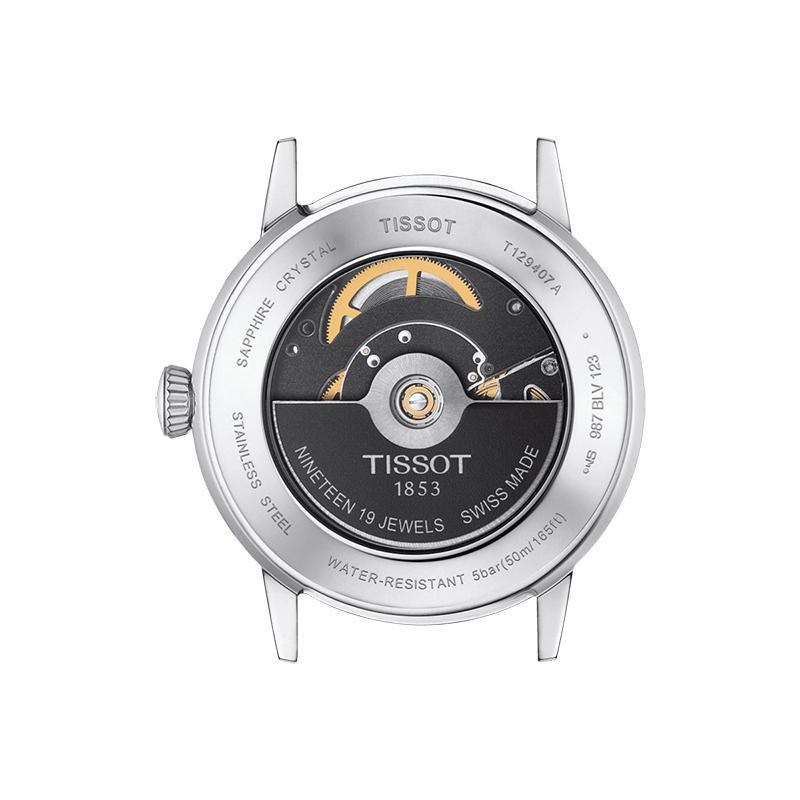 天梭(TISSOT)经典时尚机械表42mm大表盘