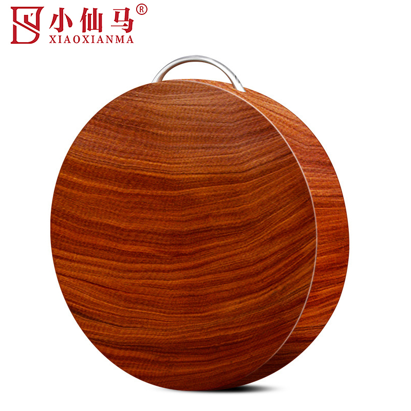 小仙马 铁木菜板 整木砧板 46*5cm 个高清大图
