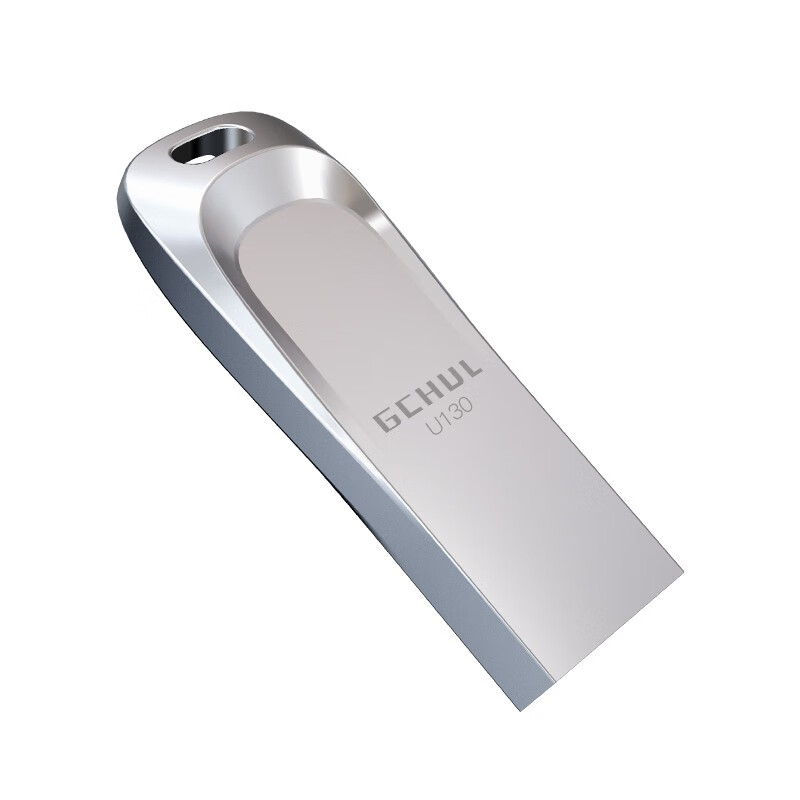 杰储(GCHUL) U130 旭日系列 32G USB3.1 防水防震高速U盘/优盘 (计价单位:个) 银色高清大图