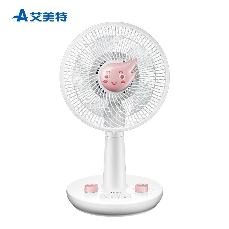 艾美特(AIRMATE)电风扇 台扇 卡通学生儿童 低音落地扇摇头台式小风扇家用宿舍桌面 CA20-X2 白色高清大图