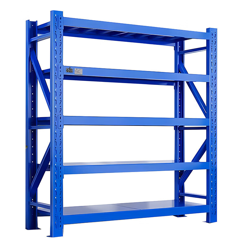 品雁众升 重型货架 2米*0.8米*2米 5层 单层承重500kg 组高清大图