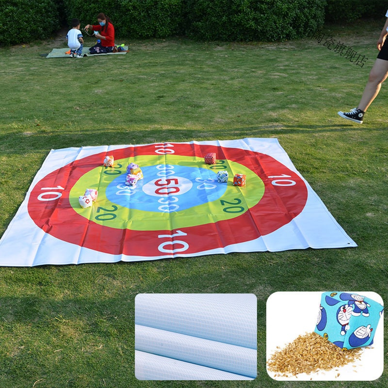 丢沙包投掷靶盘团建道具户外游戏亲子互动拓展训练器材趣味运动会