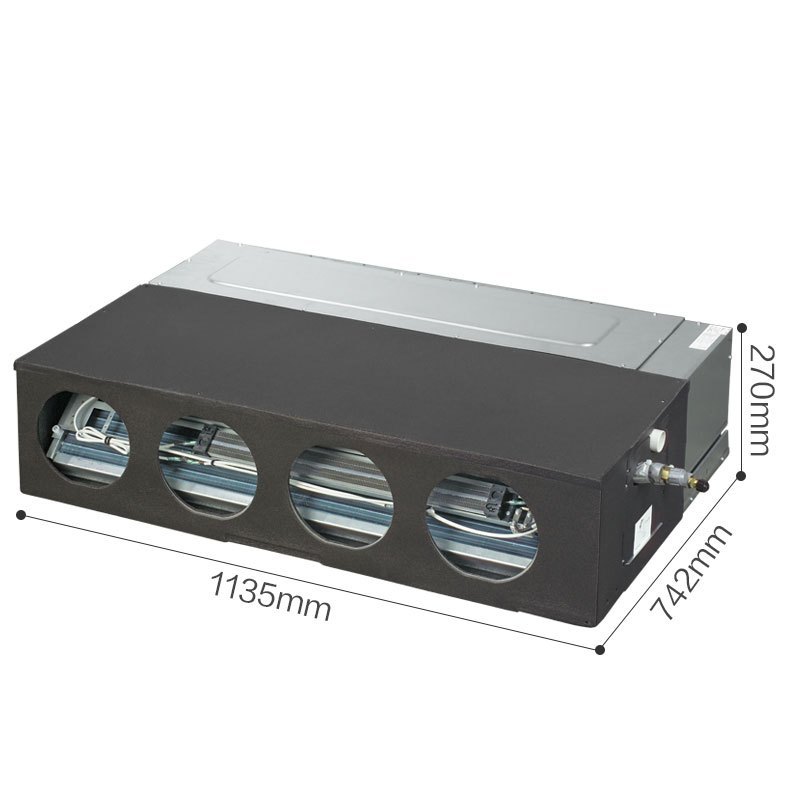 海尔商用(Haier) 5匹定频冷暖家用中央空调风管机 KFRd-125EW/M6302 静音节能 WiFi智控